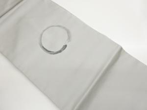 輪模様織出し法事用名古屋帯